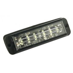 Stroboskopska opozorilna luč / Modra / 6 LED / 6x3W / DC 12-24V / E9 R65 R10 homologacijski certifikat