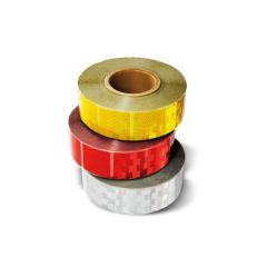 Samolepilni odsevni trak za označevanje vozil v prometu / RUMEN