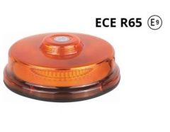 Rotacijska opozorilna oranžna LED luč / magnetna / vodoodporna 36W / IP56 / DC12-24V