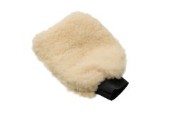 Rokavica za poliranje avtomobila iz ovčje volne