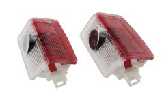 Laserski LED lučki za projiciranje logotipa / 12V - za vozila znamke MERCEDES BENZ (BZW3)