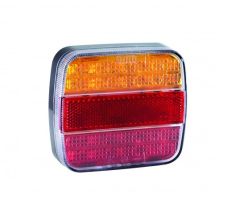 Univerzalna LED luč / pozicijska / zavorna / smerokaz / osvetlitev registrske tablice / 12-24V / IP54 / E9 homologacijski certifikat / 2