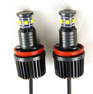 LED Angel Eyes marker kit / Hladno bela / 2x 6 LED / High Power / 2x 60W / BMW / E87, E82, E92, E93, X5 E70, X6 E90, E60, E89...