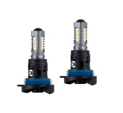 HP24W LED žarnica / 4W / hladno bela / 18 LED / DC12-24V ( primerna tudi za Citroen - HP24W )