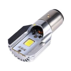 LED žarnica Ba20D za skuter / za glavno luč / Hladno bela / DC12V / 45W / 3800 lm  / Canbus / z uporom