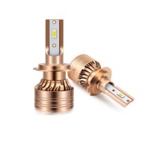 Avto LED žarnici HB3 za glavno luč / zasenčen snop / 9005 - P20d / Hladno bela / DC12-24V / 2x 3800lm 36W / Canbus