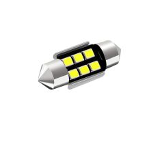 Cevna avto led zarnica rdeča barva svetilnosti 39mm