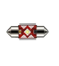 LED sijalka SJ 1x High Power CREE / avto žarnica C5W, C21W, SV7-8, S8.5, SV8, SV8.5-8 / Hladno bela / 3W / 12V / Canbus / z uporom / 31mm