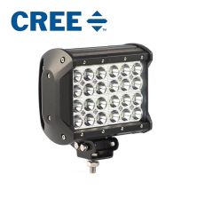 LED delovna luč 5000lm 72W 24LED DC10-30V Hladno bela