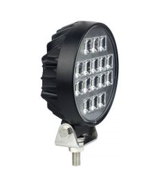 LED delovna luč 2400lm 16W 16LED DC12-24V Hladno bela  S STIKALOM