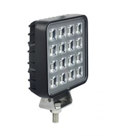 LED delovna luč 2400 lm 16W /16LED DC12-24V Hladno bela / S STIKALOM
