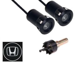 Univerzalna vgradna vzmetna laserska LED lučka za projiciranje logotipa HONDA / 12-24V