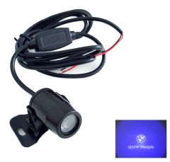 Univerzalna nadgradna laserska LED lučka za projiciranje logotipa BMW / 12V