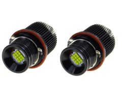 Osvetlitev BMW luči obročkov z LED Angel Eyes marker kit, Hladno bela, 2x 4 LED, CREE XBD, 2x 120W, BMW,  E39, E53, E65, E66, E60, E61, E63, E64, E87, X3