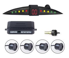 Parkirni in video sistemi za vzvratno vožnjo, 4-točkovn senzorji z zvočnim opozorilom in digitalnim mini zaslonom M301