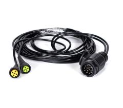 Spiralni kabel 2x5 - vtič 13pinski 3,5 m 24V