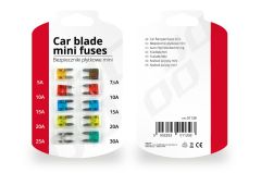 avtomobilskih varovalk mini / 10 kosov ( 5A, 7.5A, 2x10A, 2x15A, 2x20A, 25A, 30A )