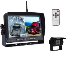 Kamera z zaslonom 7" - komplet / 2 kanalni / 12-24V