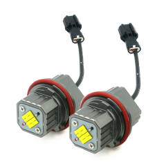 LED Angel Eyes marker kit / Hladno bela / 2x 16 LED / XB-D Cree čip / 2x 80W / BMW / E39, E53, E65, E66, E60, E61, E63, E64, E87, X3
