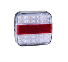 Univerzalna LED luč / pozicijska / zavorna / smerokaz / osvetlitev registrske tablice / 12-24V / IP54 / E9 homologacijski certifikat