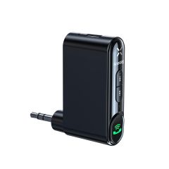 BASEUS AUX avtomobilski Bluetooth sprejemnik črn 