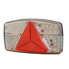 Zadnja leva LED luč s trikotnikom / za prikolico / 53 LED / 24V 