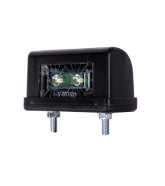 Univerzalna avtomobilska LED lučka za osvetlitev registrske tablice / Hladno bela / DC12-24V / E9 homologacijski certifikat