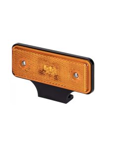 LED marker luč 12/24V 2 LED oranžna
