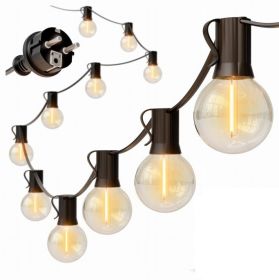 LED Girlanda DEKORATIVNA 36 LED svetlobna veriga 20m Toplo bela